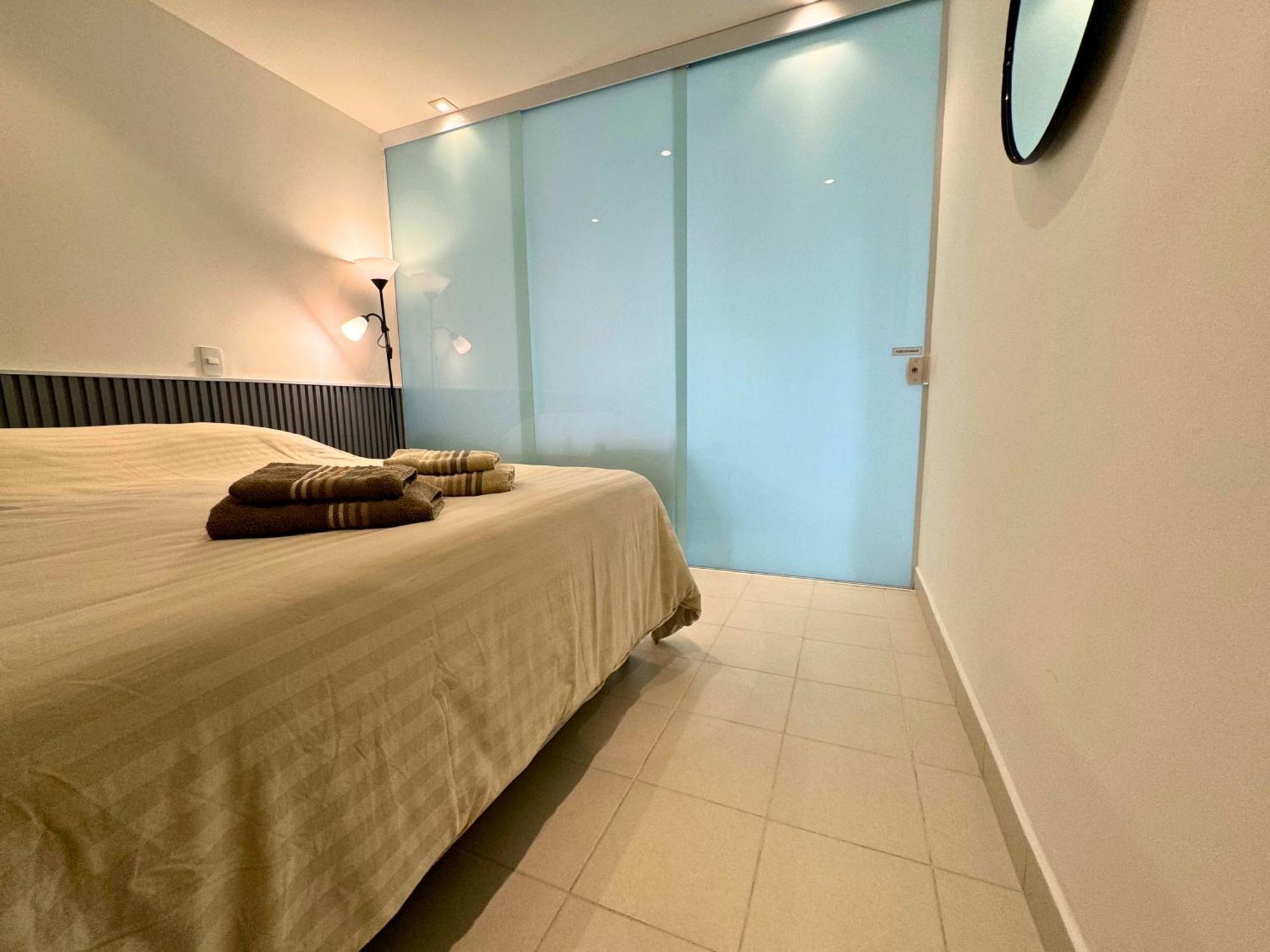 Apartamento Vista Para O Mar E Pe Na Areia Guarujá Exterior foto