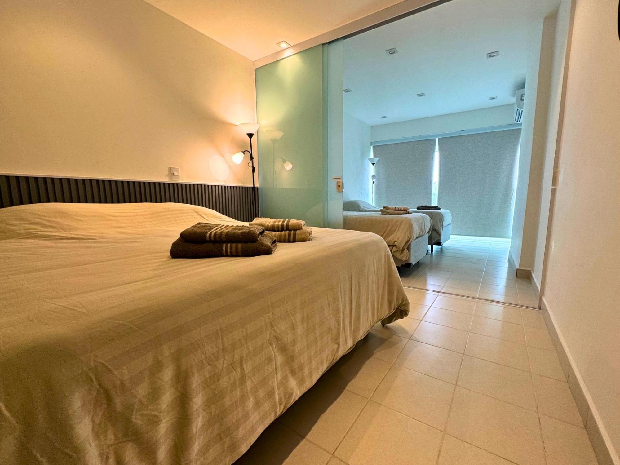 Apartamento Vista Para O Mar E Pe Na Areia Guarujá Exterior foto